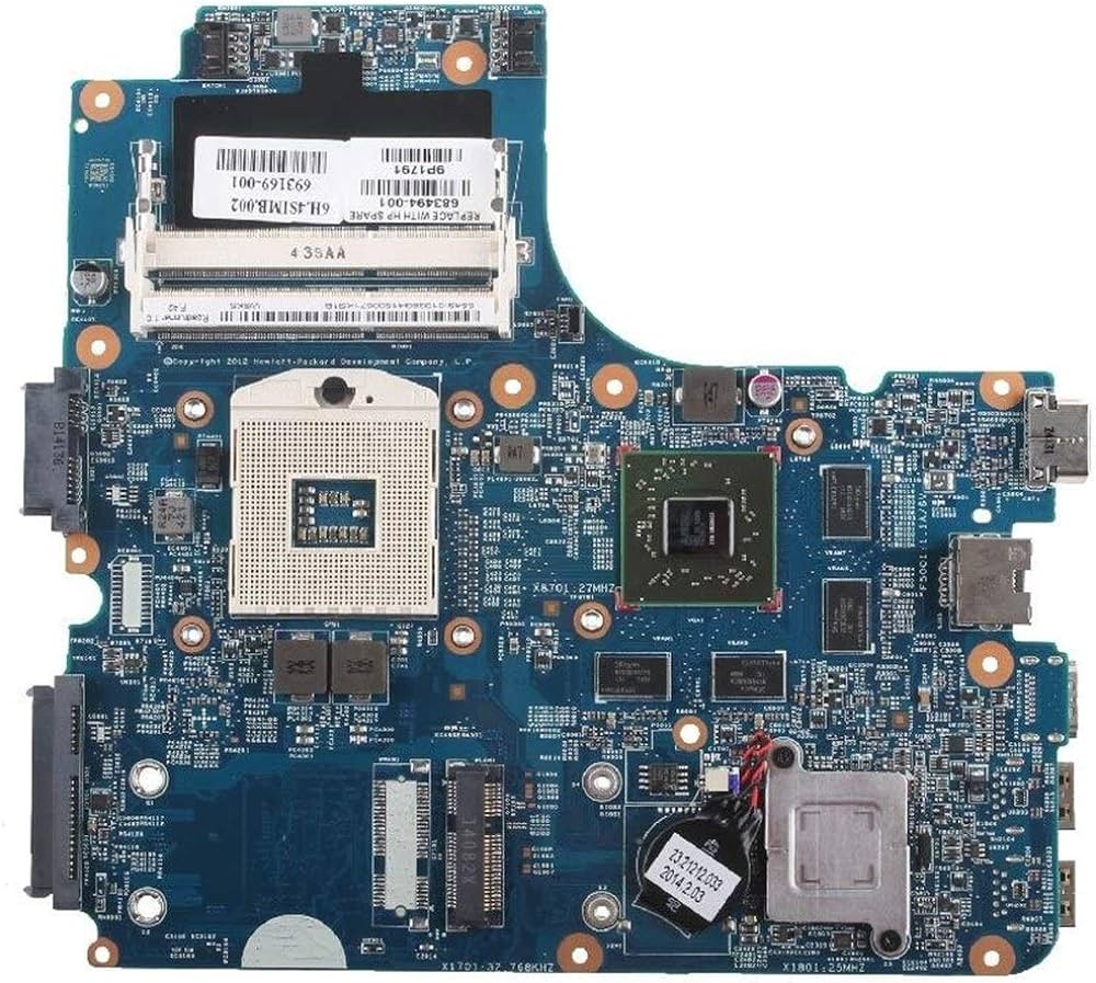 Hp laptop motherboard price sale